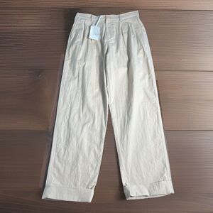 NWT Grace Karin Tan/Khaki Stretch Waist Straight Leg Pants Size M- Work, Busines